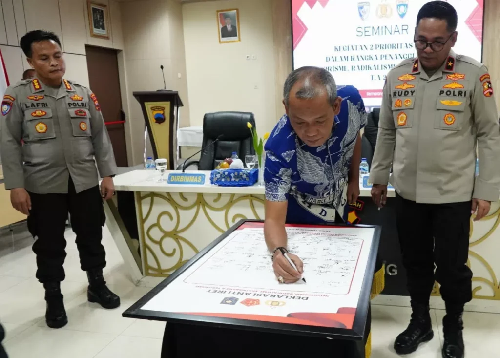 Polda Jateng Bersama Masyarakat Perangi Ekstrimisme