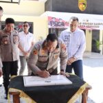 Gedung Baru Logistik Polres Rembang Diresmikan Langsung Oleh Kapolres Rembang