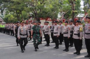 Polres Sukoharjo Gelar Pasukan Operasi Mantap Praja untuk Amankan Pilkada