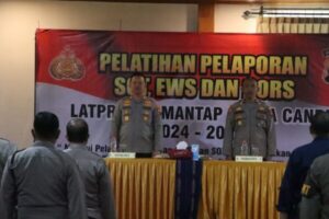 Gelar Pelatihan Aplikasi SOT Presisi, EWS hingga DORS, Polres Jepara Tegaskan Kesiapan Hadapi Pilkada 2024