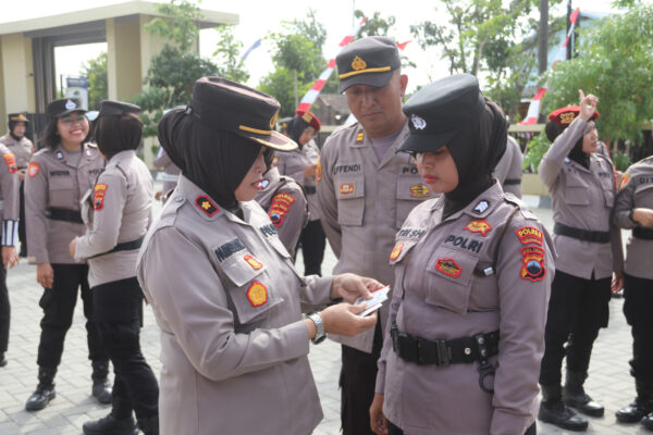 Hut Ke 76 Polwan: Polres Sukoharjo Adakan Gaktiplin Untuk Tingkatkan Profesionalisme