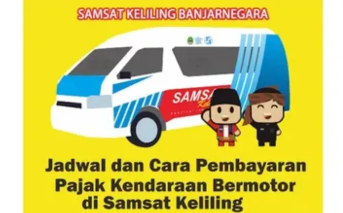 Hari Ini, Samsat Keliling Kabupaten Banjarnegara Hadir Di Lokasi Ini,