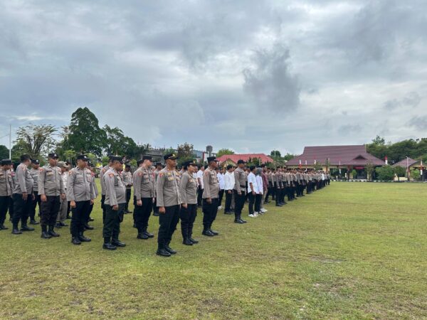 Hari Terakhir Pendaftaran Paslon Pilkada, Polda Kalteng Siagakan 738 Personel