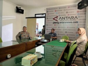 Humas Polda Jateng Jalin Kerja Sama Strategis dengan Antara