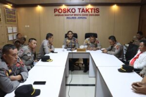 Pimpin Rapat Jam Pimpinan, Wakapolres Jepara Tegaskan Implementasi Commander Wish Kapolda Jateng