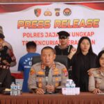 Jaringan Pencurian Terbongkar, Polres Lamandau Gelar Press Rilis