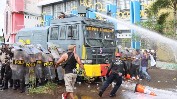 Jelang Pemilu 2024, Polres Lamandau Adakan Sispam Kota