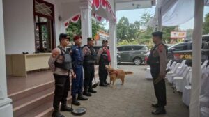 Ops Mantap Praja Candi 2024-2025, Polres Jepara Gelar Patroli Hingga Sterilisasi ke Kantor KPU