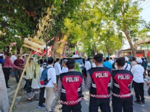 Pendaftaran Paslon Pilkada 2024 Kondusif, Polresta Banyuwangi Amankan KPU dengan Pendekatan Humanis