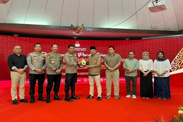 Kpu Jateng Dan Polda Jateng Bersinergi Untuk Suksesnya Pilkada Serentak