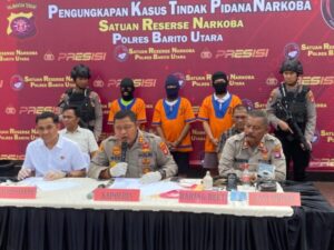 Kapolres Barito Utara Ungkap Kasus Narkoba Yang Terjadi Di Wilayah Kabupaten Barito Utara