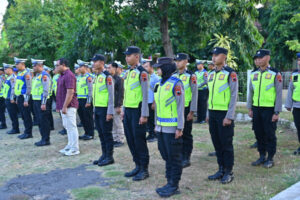 Polres Jepara Gelar Aksi Langsung Program Commander Wish Kapolda Jateng dengan Ratusan Personel