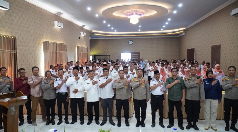 Kapolres Semarang Sambangi Lurah dan Kades dalam Rangka Pilkada 2024