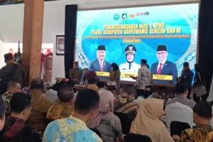 Penandatanganan Mou dan NPHD Pemkab Banyuwangi dengan BNN RI Dihadiri Kapolresta Banyuwangi