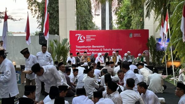 Kapolresta Banyuwangi Dan Forkopimda Gelar Tasyakuran Peringati Hut Kemerdekaan Ke 79