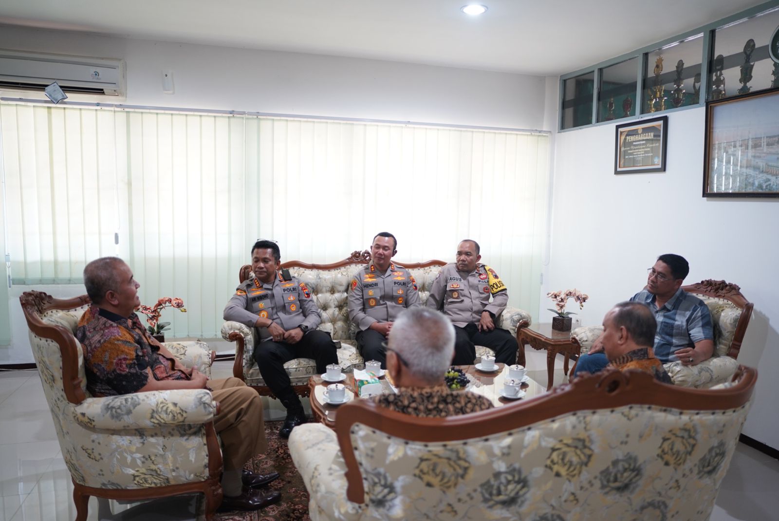 Kapolresta Jalin Silaturahmi Dengan Rektor Universitas Di Wilayah Banyumas