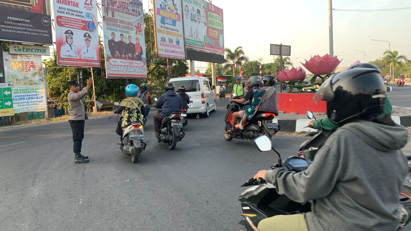 Keamanan Pagi: Polres Sukoharjo Siagakan 300 Personil Sesuai Instruksi Kapolda