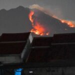 Kebakaran Hutan Menggila Di Gunung Merapi Ungup Ungup Banyuwangi