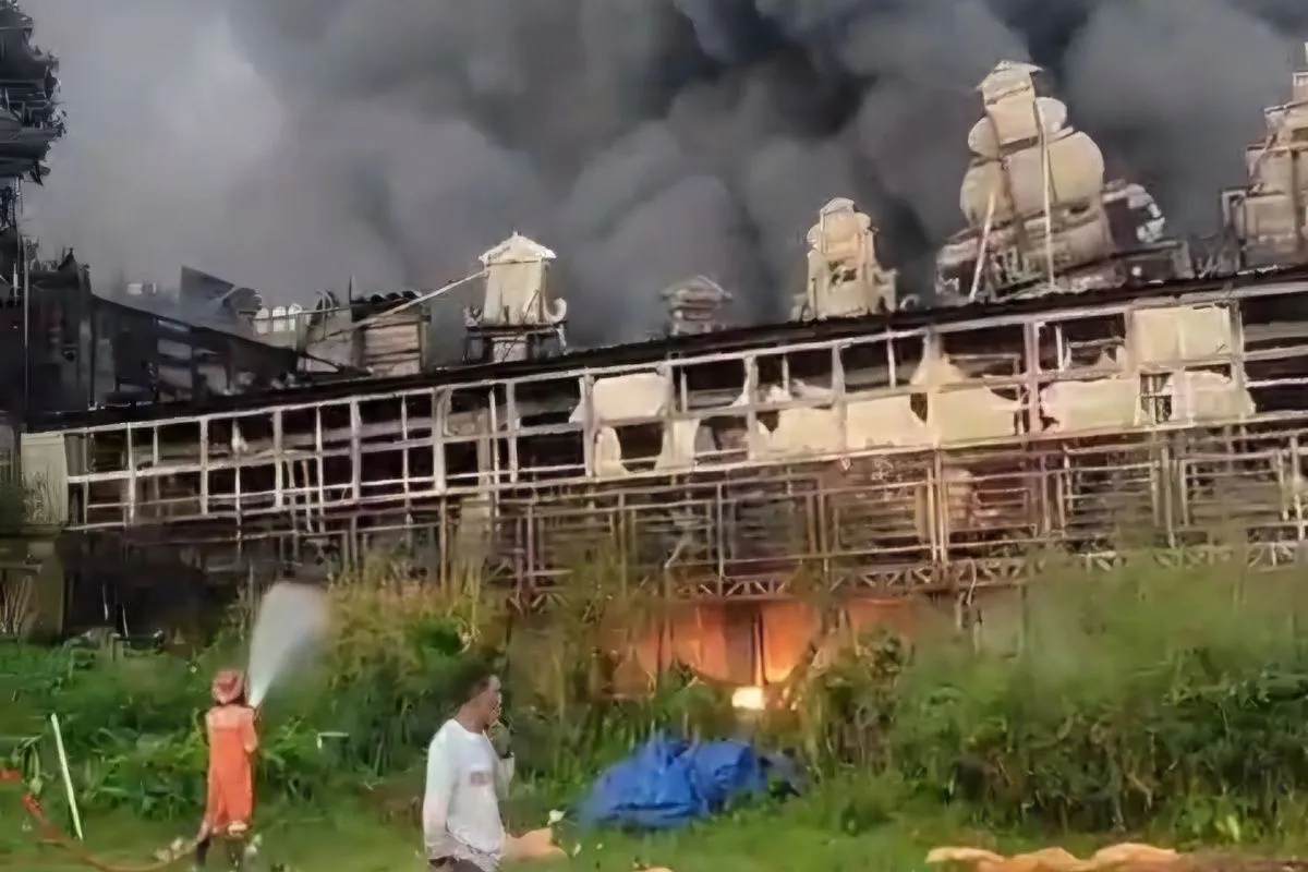 Kebakaran Melanda Objek Wisata Celosia Di Kabupaten Semarang