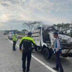 Kecelakaan Tol Sragen, Seruduk Bokong Truk, Seorang Pengemudi Pickup Tewas