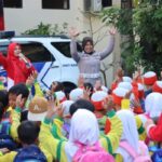 Keseruan Anak Anak Tk Sigaluh Dalam Program Polisi Sahabat Anak Satlantas