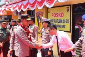 Kunker Perdana Di Polres Kobar, Wakapolda Kalteng Cek Kesiapan Hadapi Pilkada Serentak 2024