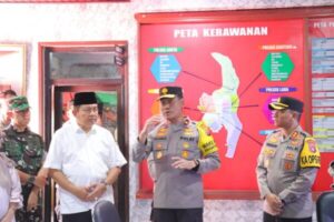 Kunker Perdana di Polres Kobar, Wakapolda Kalteng Cek Kesiapan Menghadapi Pilkada Serentak 2024