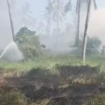 Lahan Kosong Milik Kelurahan Di Banyuwangi Kota Terbakar, Ini Penyebabnya