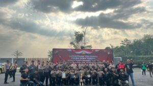 Lomba Urai Massa Tingkat Provinsi: Satsamapta Polres Karanganyar Sabet Juara 3