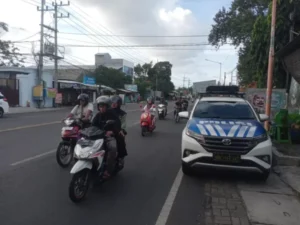 Satlantas Polresta Banyuwangi: Mobil Incar Siaga Catat Puluhan Pelanggaran, Penggunaan Helm Minim