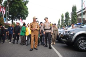 Operasi Mantap Praja Candi 2024, Polres Banjarnegara Gelar Apel Pasukan untuk Amankan Pilkada Serentak