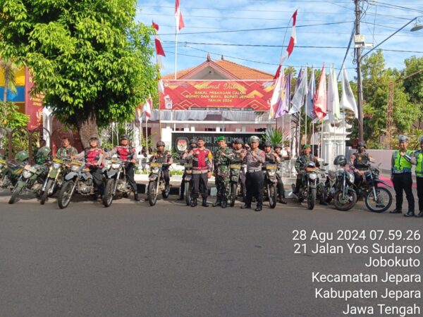 Ops Mantap Praja Candi 2024: Polisi Jepara Siagakan Pengamanan Ekstra