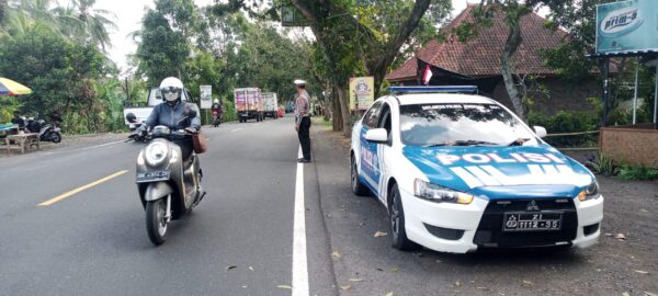 Patroli Dialogis Polsek Melaya, Upaya Cegah Kriminalitas Di Jalur Rawan