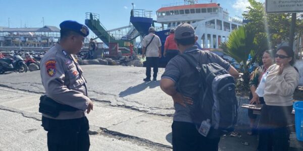 Patroli Kryd Di Pelabuhan Asdp/lcm, Satpolairud Banyuwangi Tingkatkan Keamanan