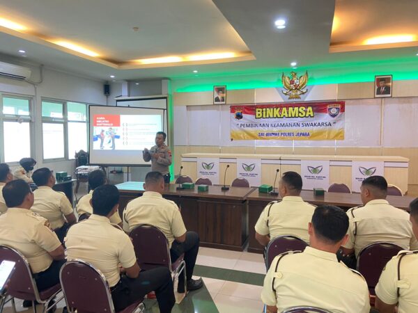 Pembinaan Satpam Rsud Ra Kartini Oleh Sat Binmas Polres Jepara