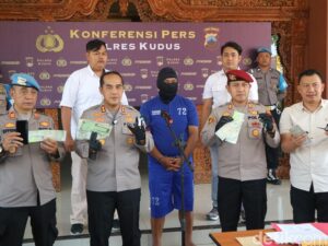 Polisi Amankan Penadah Motor Bodong Kudus: Jual 100 Motor Secara Online