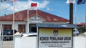 KPUD Humbahas Siapkan Pendaftaran Paslon dengan Aturan Jumlah Rombongan Terbatas