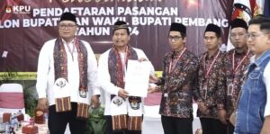 Dua Paslon Resmi Mendaftar di Pilkada Rembang 2024