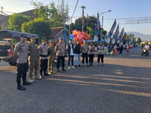 Pengamanan CFD dan Kontes Jeep Offroad oleh Polres Banjarnegara untuk Stabilitas Kamtibmas