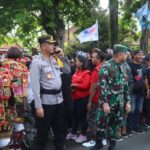 Pengamanan Diperketat, Polres Jembrana Kawal Ketat Pendaftaran Calon Bupati Di