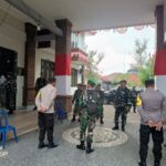 Pengamanan Kantor Kpu Jembrana, Sinergi Tni Polri Melalui Kodim 1617 Dan