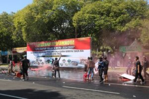 Kesiapan Pengamanan Pilkada 2024: Polresta Banyuwangi Lakukan Simulasi Sispamkota