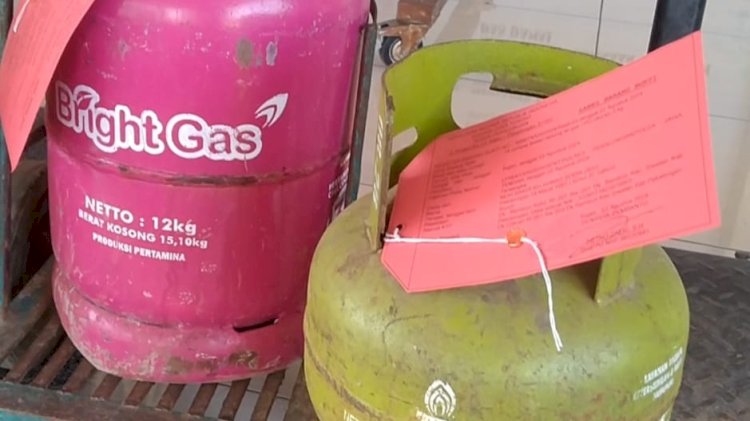 Pengoplos Gas Ditangkap Polres Pekalongan, Menggunakan Metode Suntik dari Tabung Melon ke 12 Kg