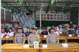 Pengurus Dealer dan Kapolres Berbincang di “Jumat Curhat”