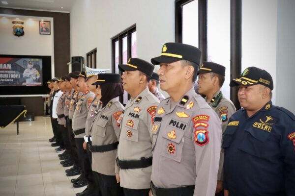 Pengurus Komite Olahraga Polri Diresmikan Kapolresta Banyuwangi