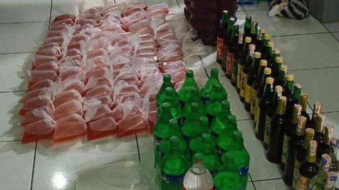 Penjual ciu di sragen ditangkap di pasar guworejo, sumpah tidak