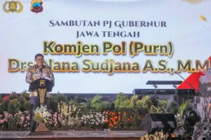 Pj Gubenur Jateng Sebut Pilkada Serentak Jadi Tantangan Kapolda Baru