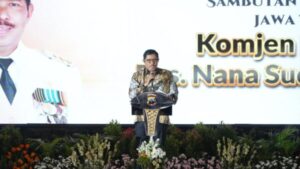 Pj Gubernur Jateng Hadir di Kenal Pamit Kapolda, Harapkan Pilkada Sukses