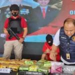 Polda Jateng Gagalkan Jaringan Narkoba, Belasan Kilogram Sabu Asal Kalimantan