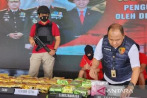 Polda Jateng Gagalkan Jaringan Narkoba, Belasan Kilogram Sabu Asal Kalimantan Diamankan